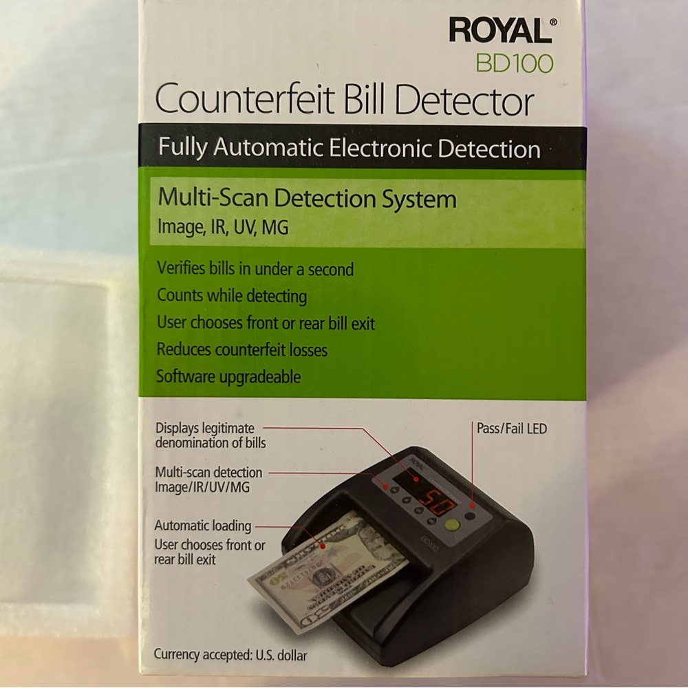 Counterfeit bill detector - Picture 2 of 4